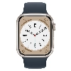 Умные часы Apple Watch Series 8 45 мм Starlight Aluminum Case with Blue Solo Loop
